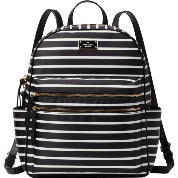 kate spade Handbags - Kate Spade Large French Stripe Backpack